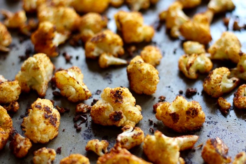 Roasted Spiced Cauliflower Roasted Spiced Cauliflower