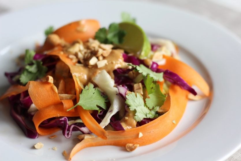 Thai Vegetable Salad 1 Thai Vegetable Salad