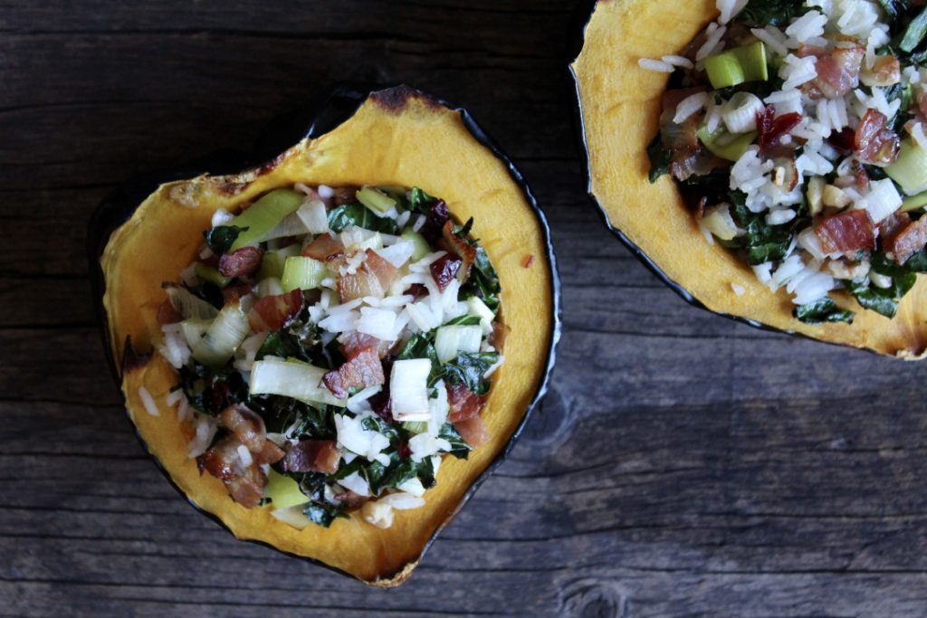 Stuffed Acorn Squash