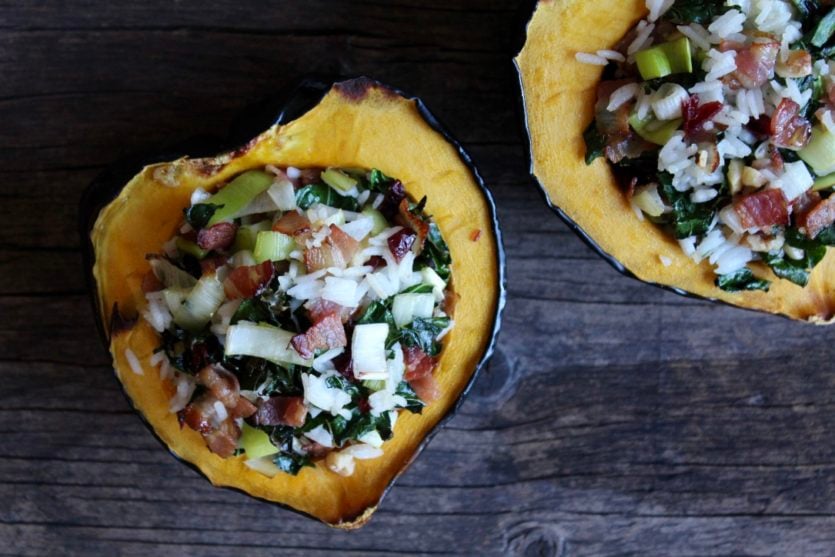 stuffed-acorn-squash-1 Stuffed Acorn Squash