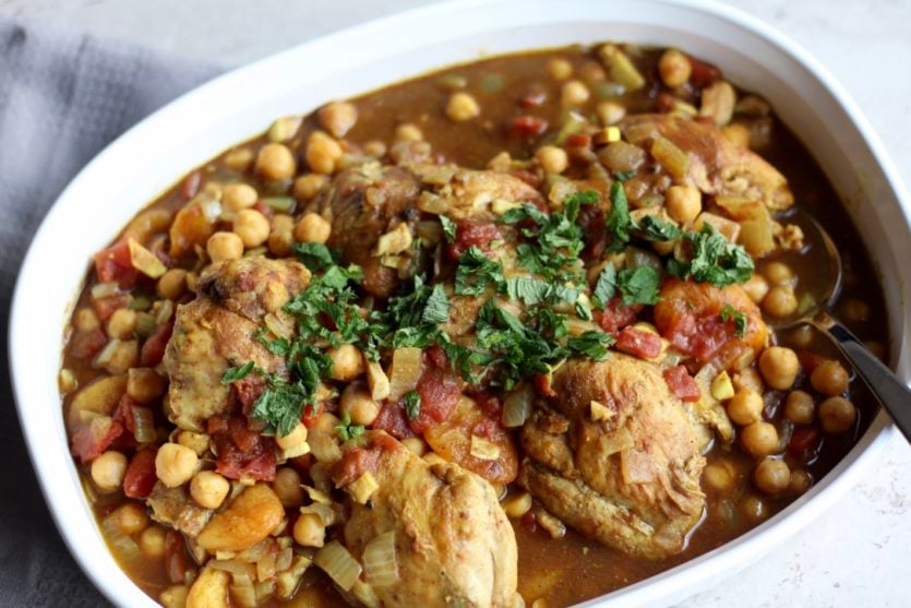 slow-cooker-moroccan-chicken-1 Slow Cooker Moroccan Chicken