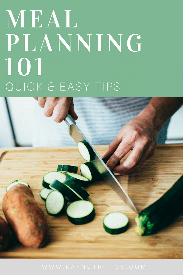 Meal Planning 101 Meal Planning 101