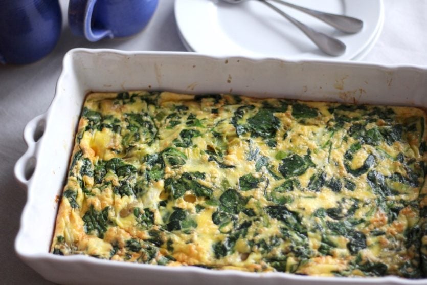 Spinach Breakfast Casserole 3 spinach breakfast casserole