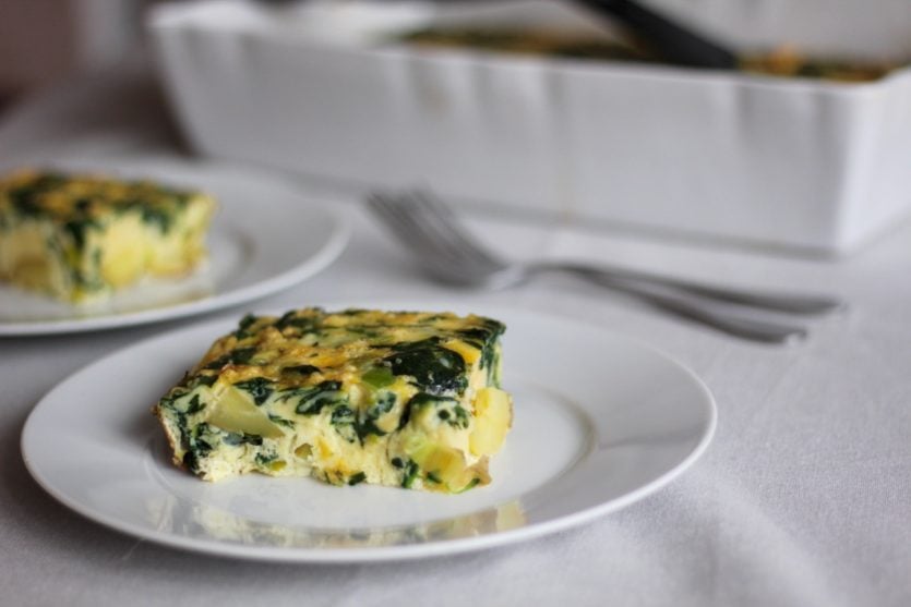 Spinach Breakfast Casserole 4 spinach breakfast casserole