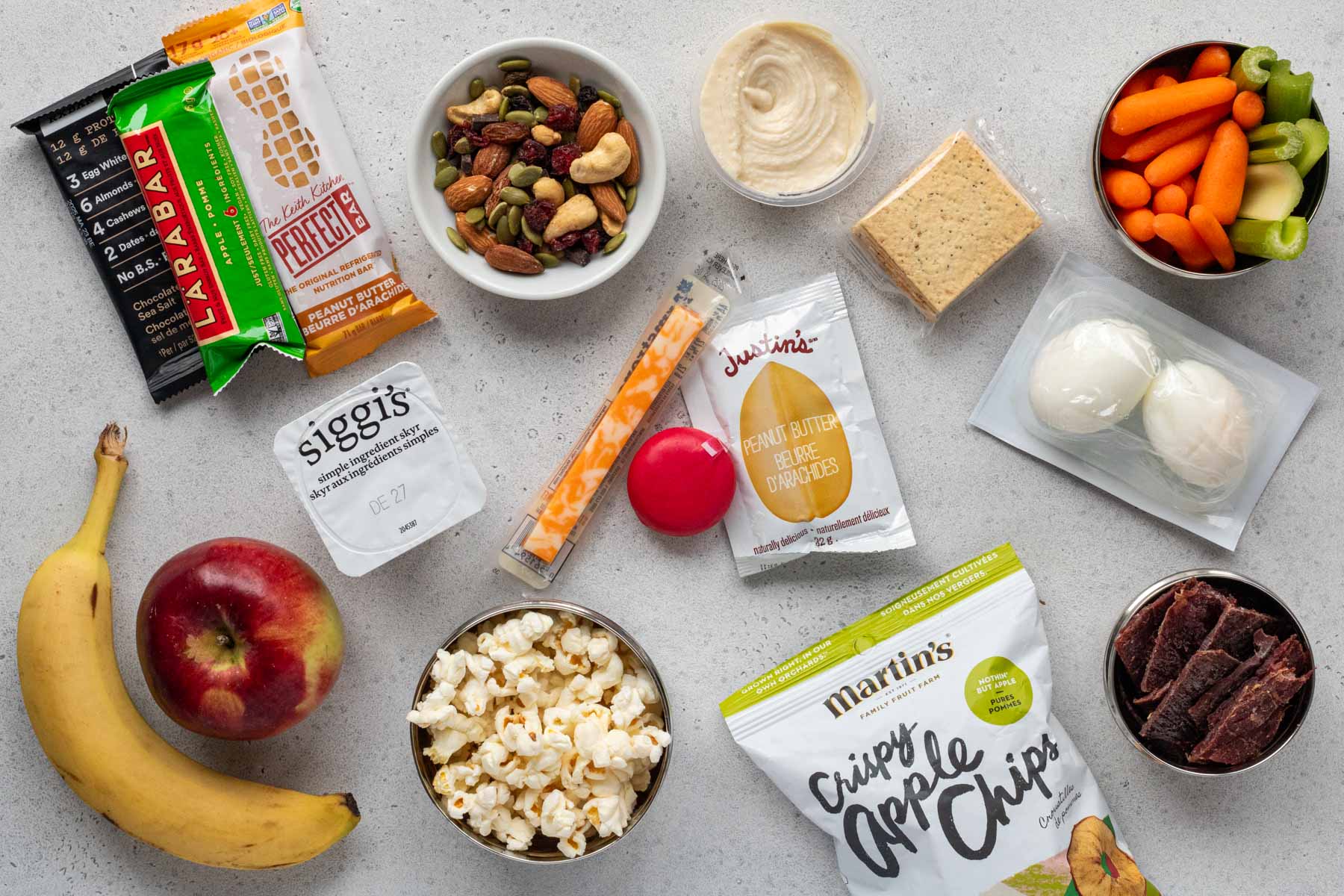 18 Healthy Travel Snacks - Stephanie Kay Nutrition
