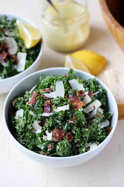 Kale Caesar Salad 4 Kale Caesar Salad