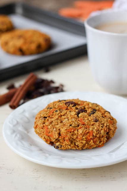 Carrot Cake Breakfast Cookies 3 Carrot Cake Breakfast Cookies