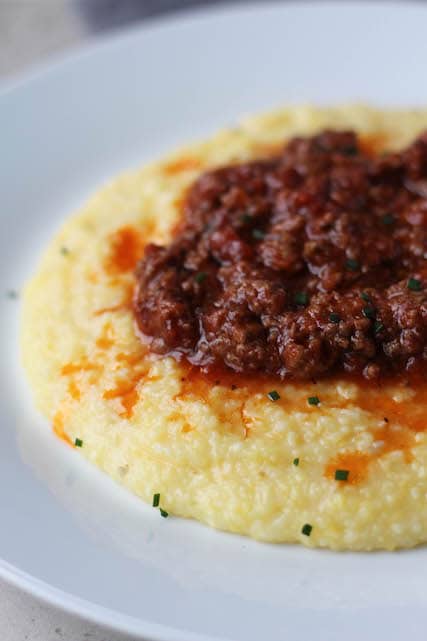 Creamy Polenta 4 Creamy Polenta