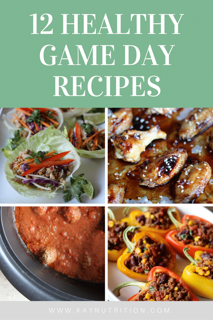 Healthy Game Day Recipes 1 12 Healthy Game Day Recipes