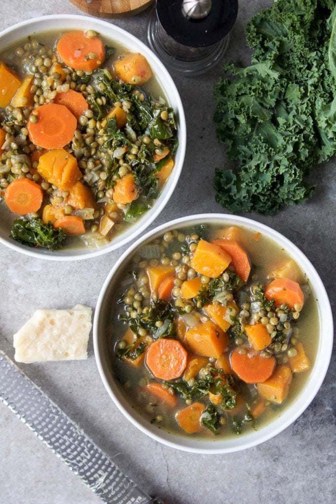 Lentil Soup with Roasted Vegetables Stephanie Kay Nutrition