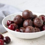 Dark Chocolate & Cherry Energy Bites