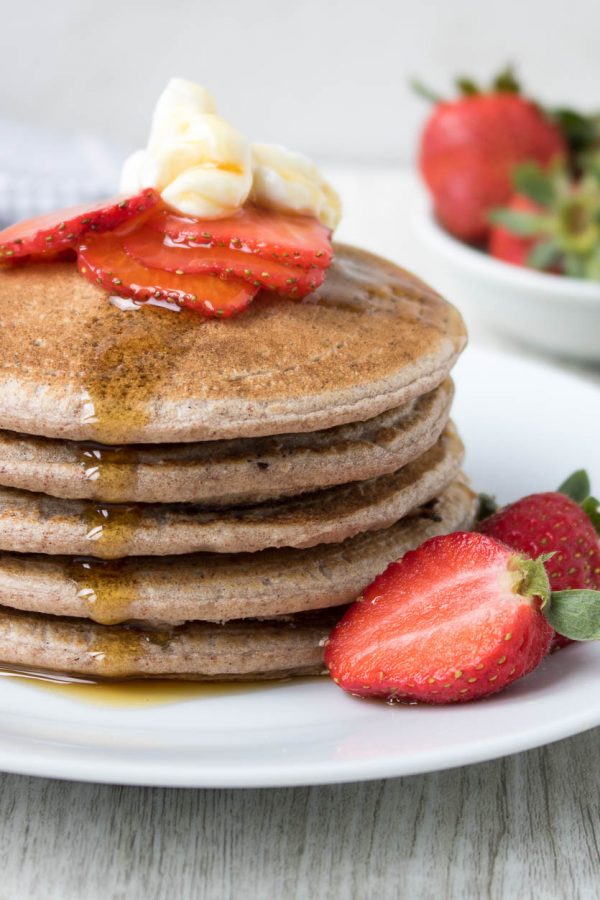 Buckwheat Pancakes Recipe (Gluten-Free) - Stephanie Kay Nutrition