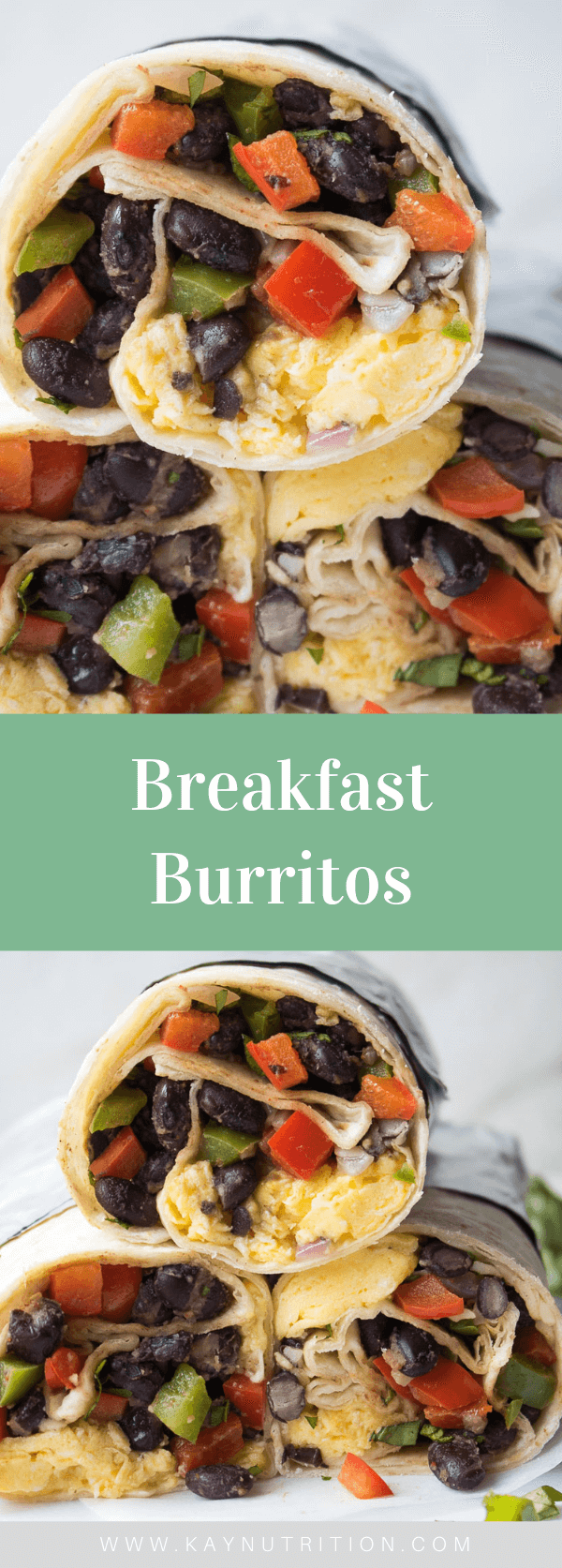 Meal Prep Breakfast Burritos - Stephanie Kay Nutrition