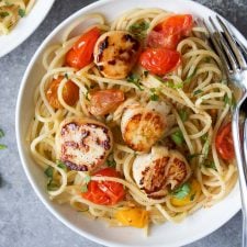 Scallop Pasta-image