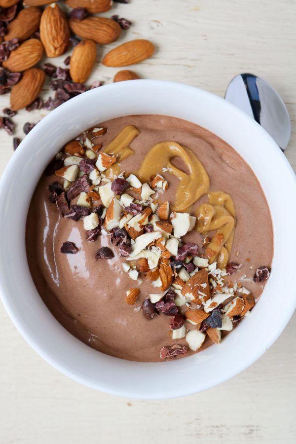 Chocolate Almond Nice Cream Stephanie Kay Nutrition