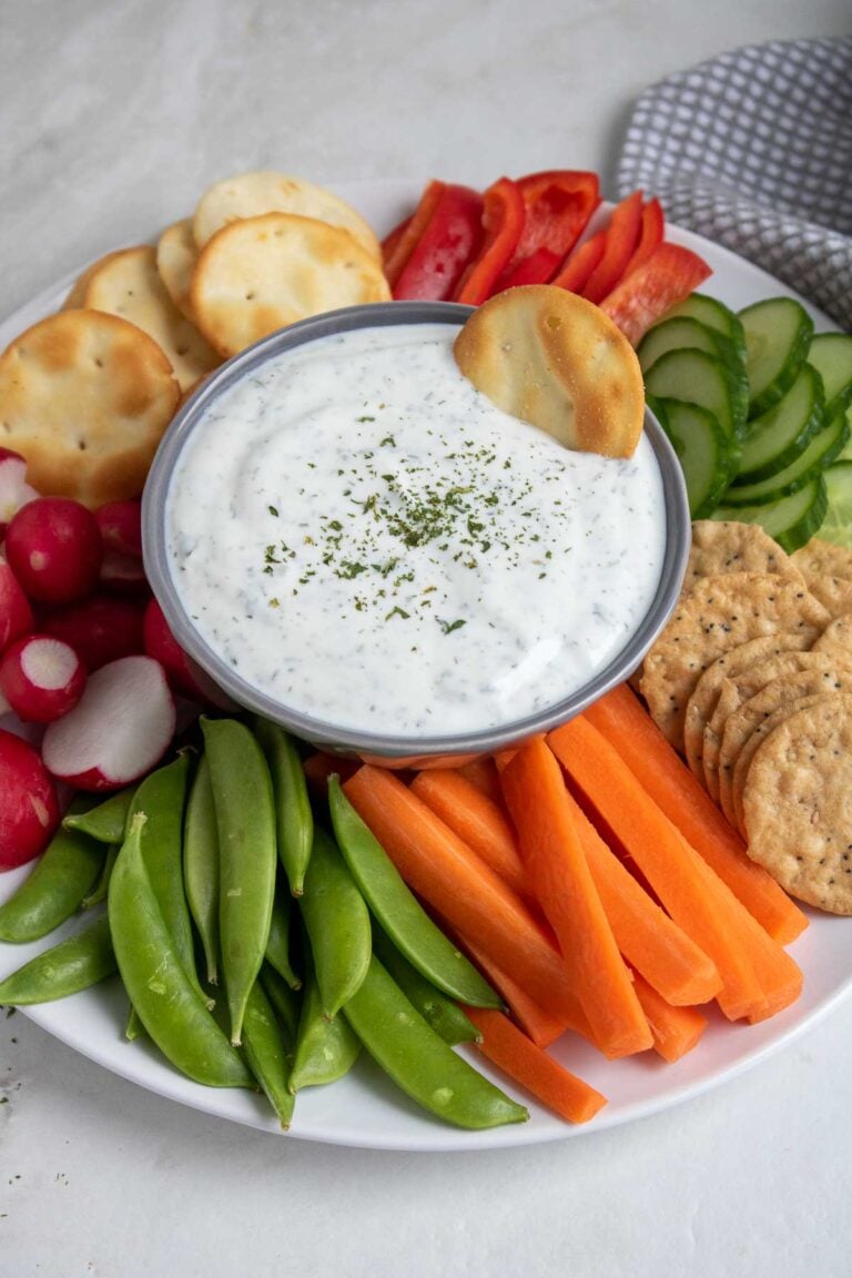 Greek Yogurt Ranch Dip Stephanie Kay Nutrition
