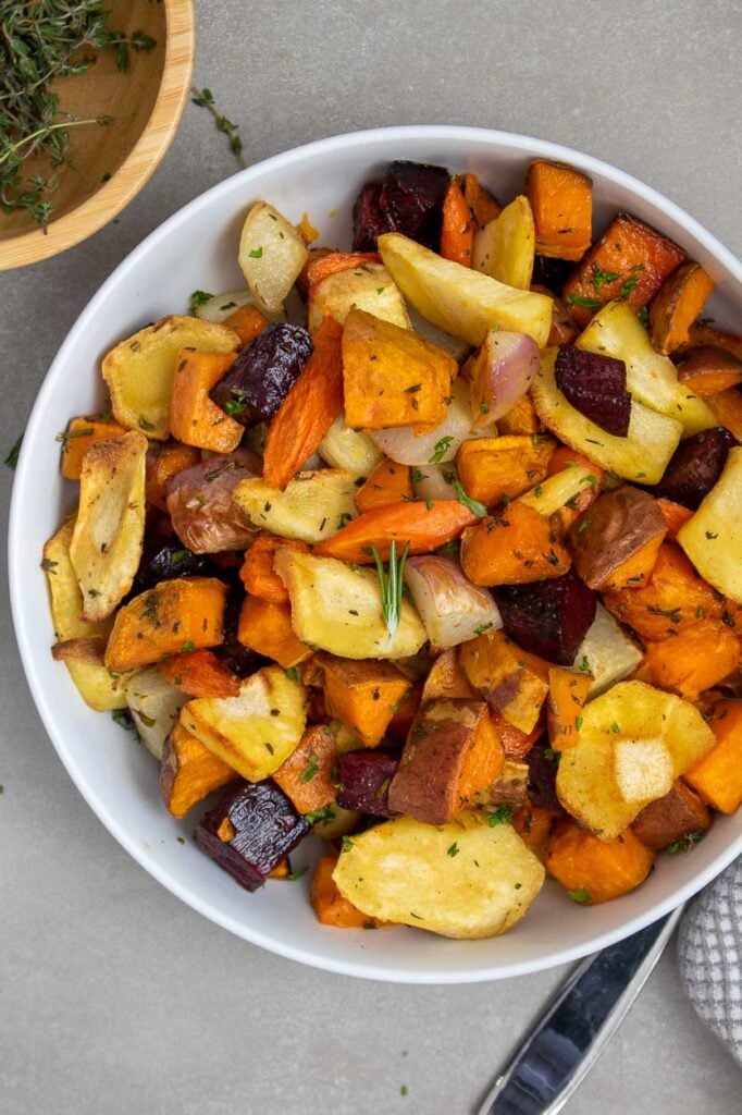Roasted Root Vegetables Stephanie Kay Nutrition