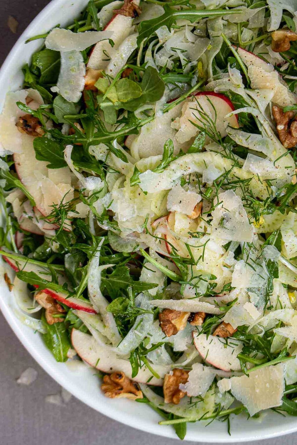 Fennel Apple Salad with Arugula Stephanie Kay Nutrition