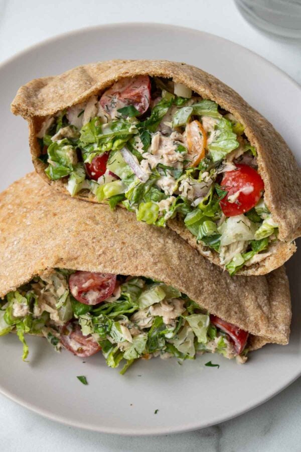 Tuna Salad Pita Stephanie Kay Nutrition