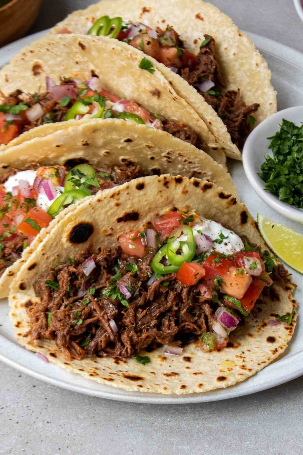 Mexican Shredded Beef Tacos Stephanie Kay Nutrition