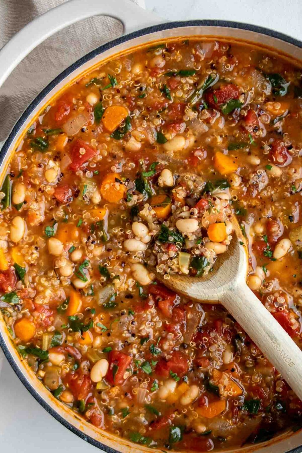 Vegetable Quinoa Soup - Stephanie Kay Nutrition