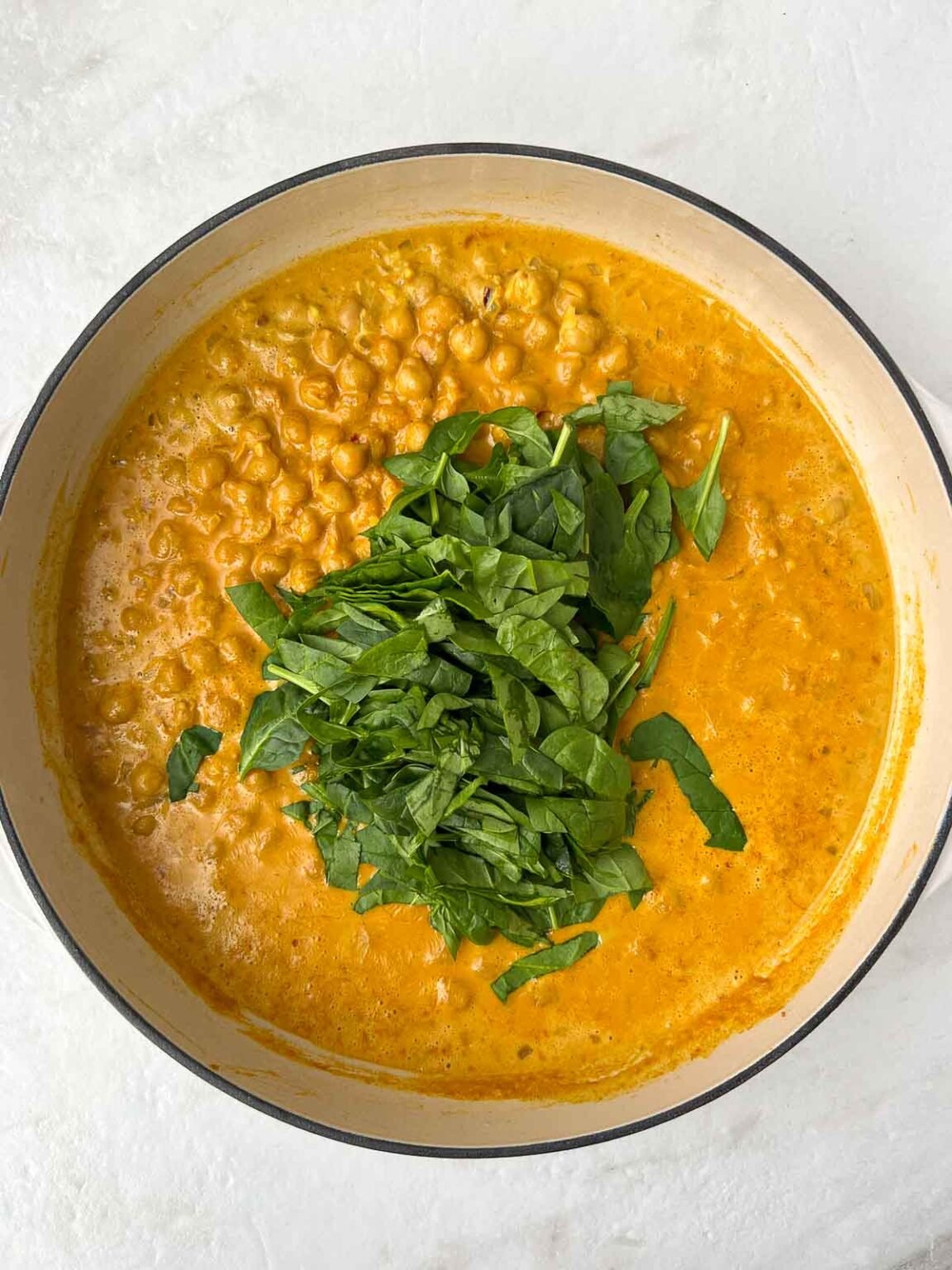 Spinach Chickpea Curry Stephanie Kay Nutrition