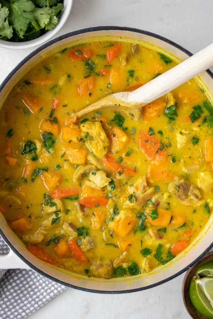 Turmeric Chicken Stew Stephanie Kay Nutrition