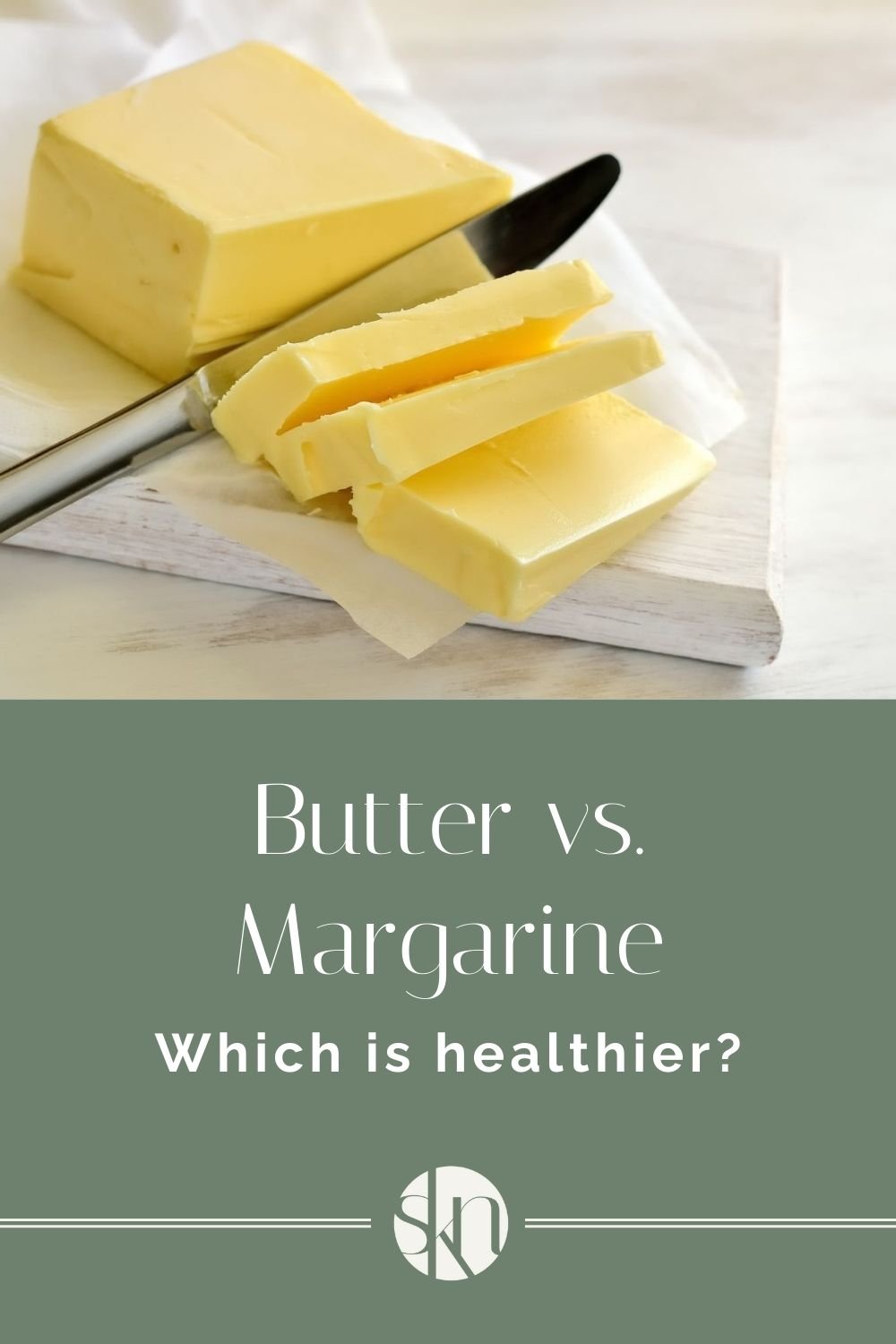 butter vs. margarine