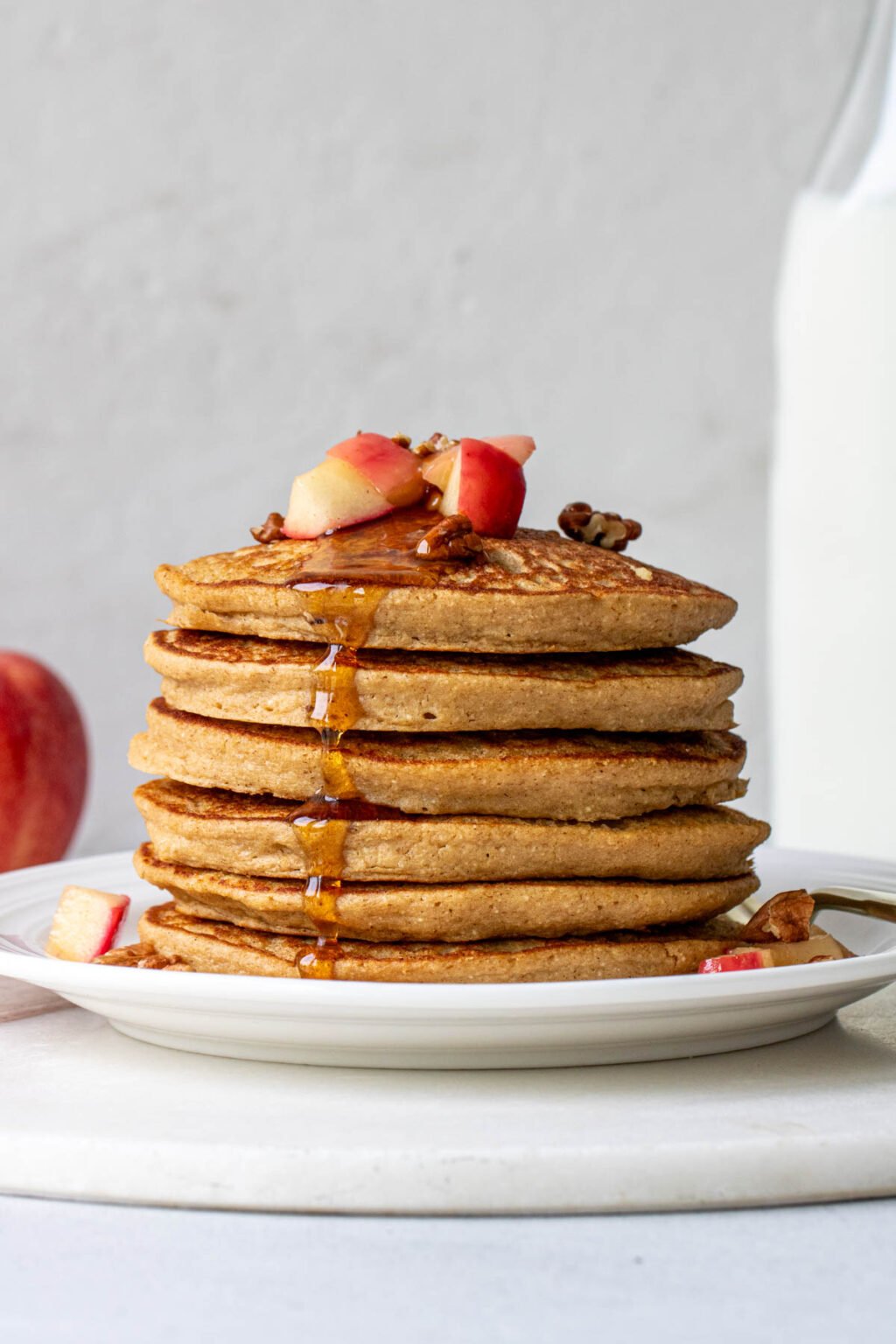 Oatmeal Applesauce Pancakes Stephanie Kay Nutrition