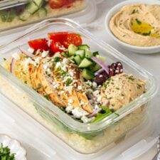 Mediterranean Meal Prep Bowls