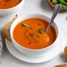 Roasted Red Pepper and Lentil Soup-image