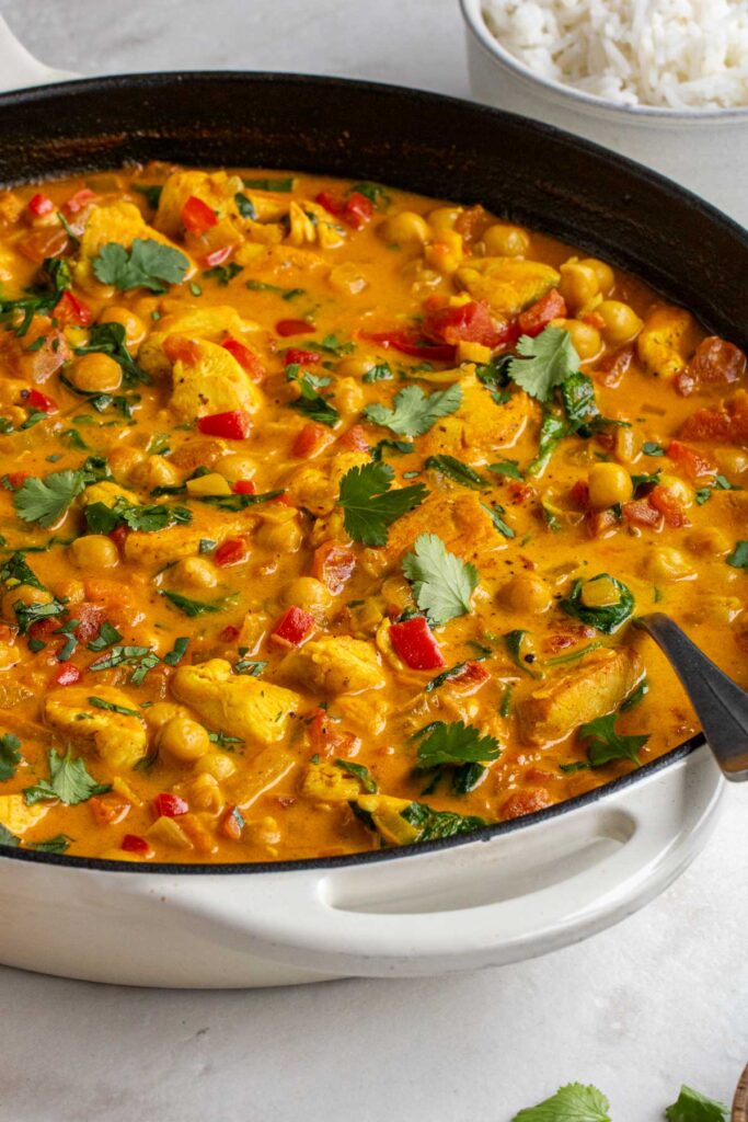Chicken and Chickpea Curry - Stephanie Kay Nutrition