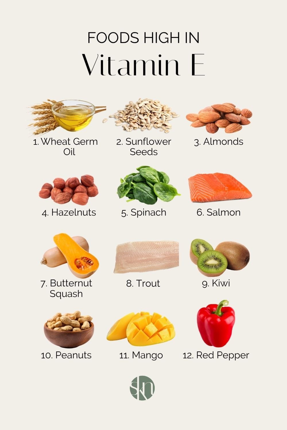 12 Foods High in Vitamin E - Stephanie Kay Nutrition